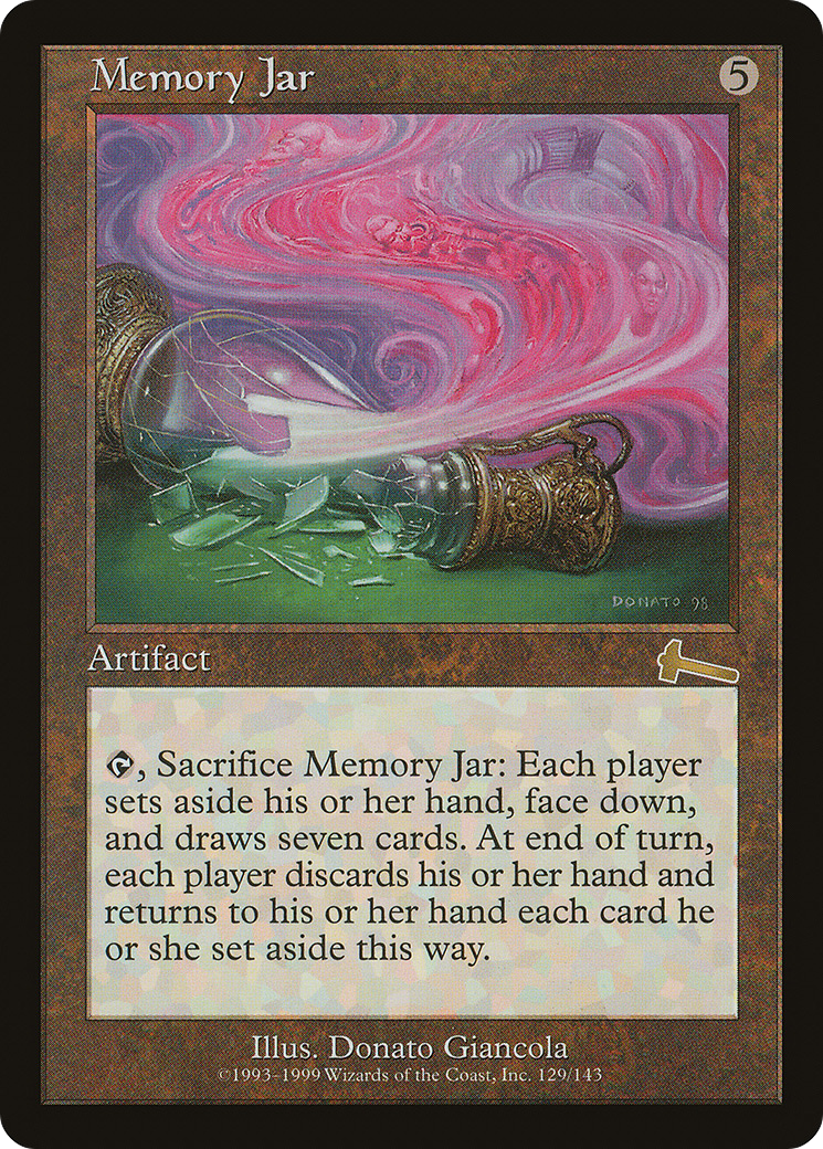 Memory Jar [Urza's Legacy] Foil