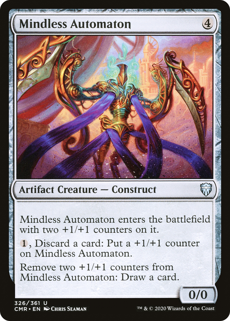 Mindless Automaton [Commander Legends] Foil