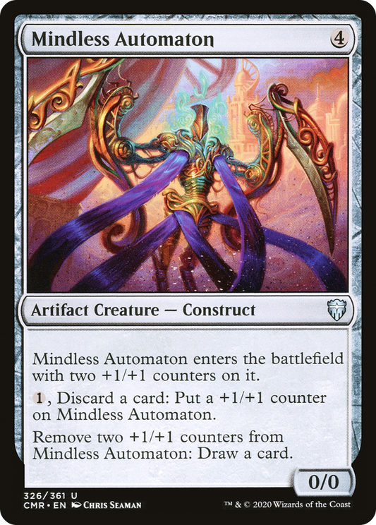Mindless Automaton [Commander Legends] Foil