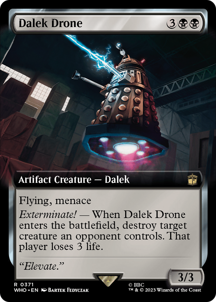 Dalek Drone (Extended Art) [Doctor Who] | Silver Goblin