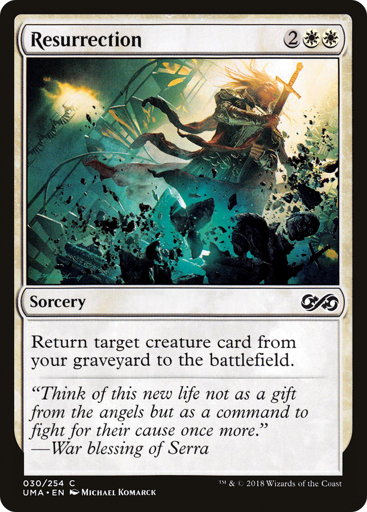 Resurrection (030) Foil - Ultimate Masters