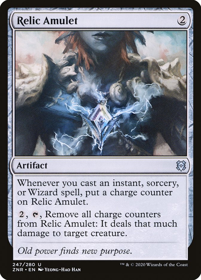 Relic Amulet [Zendikar Rising] | Silver Goblin