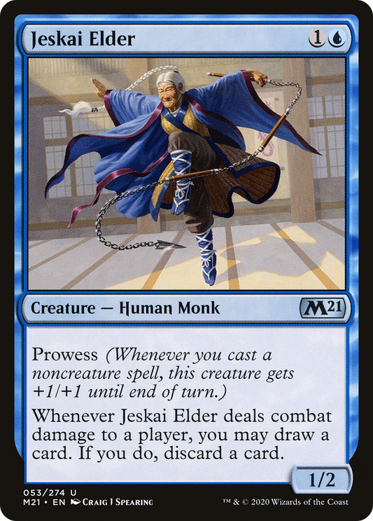 Jeskai Elder [Core Set 2021] Foil