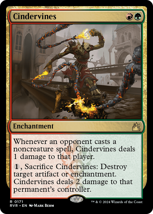 Cindervines [Ravnica Remastered] Foil