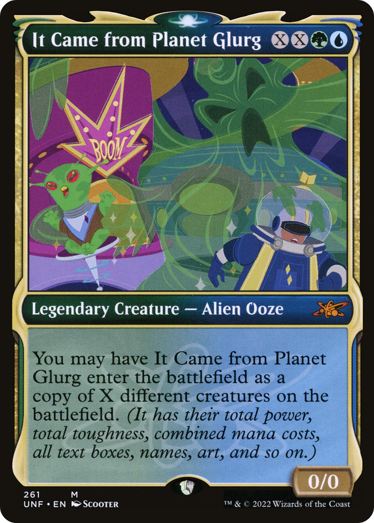It Came from Planet Glurg (Showcase) [Unfinity] Foil