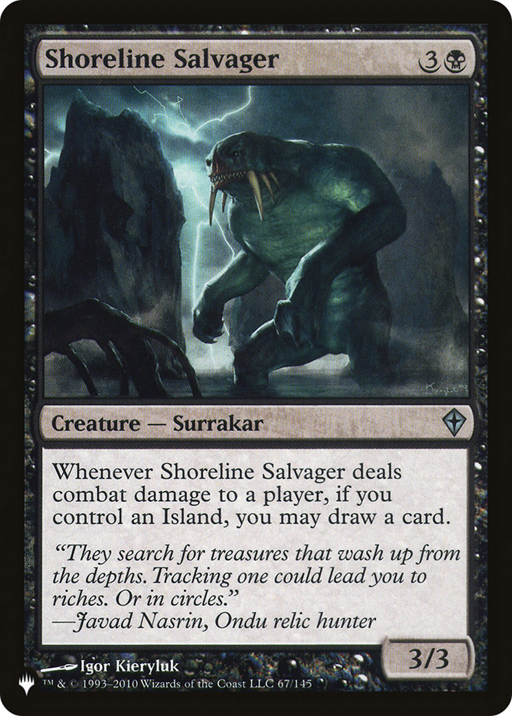 Shoreline Salvager [The List Reprints] | Silver Goblin