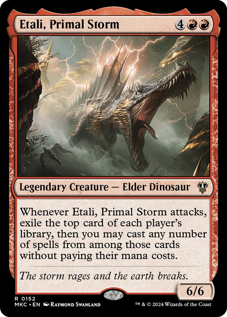 Etali, Primal Storm [Murders at Karlov Manor Commander] | Silver Goblin