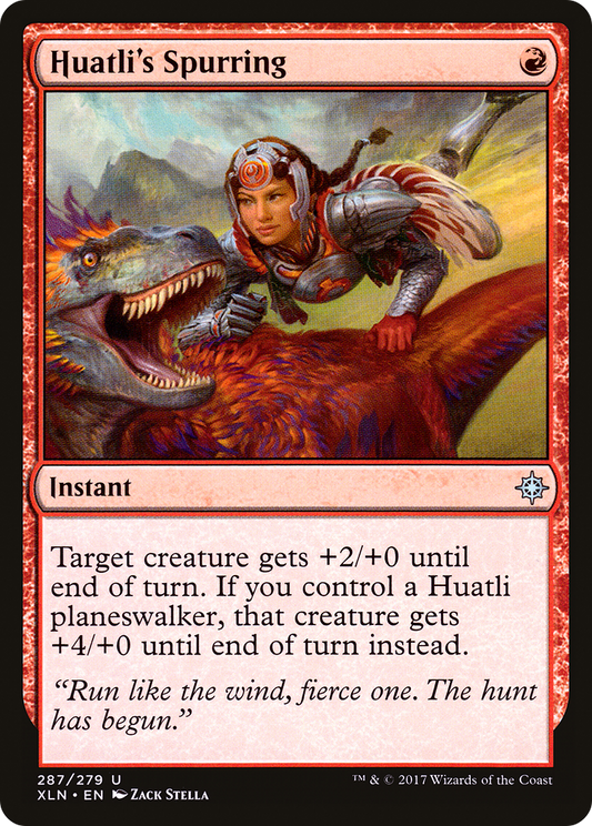 Huatli's Spurring [Ixalan]