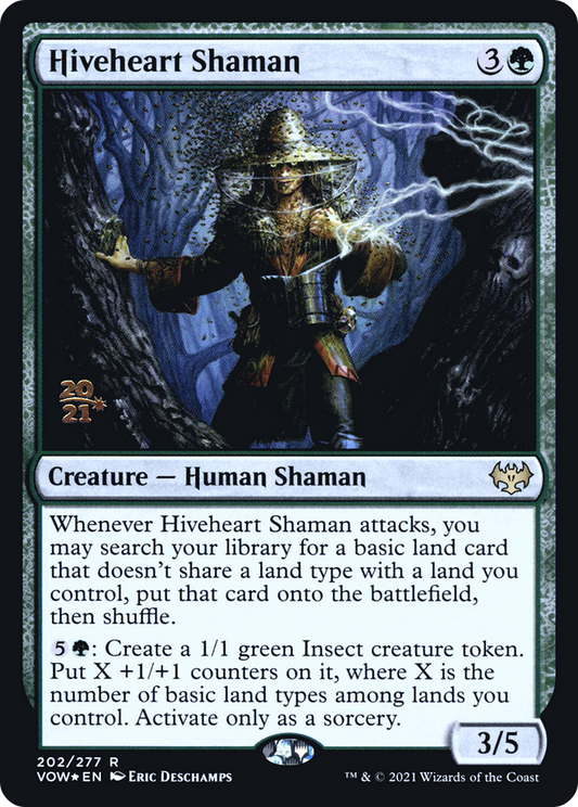 Hiveheart Shaman [Innistrad: Crimson Vow Prerelease Promos]