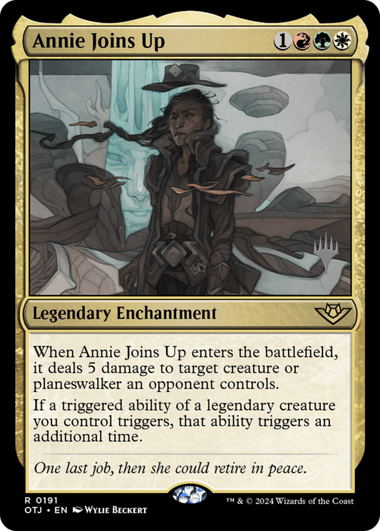 Annie Joins Up (Promo Pack) [Outlaws of Thunder Junction Promos] Foil