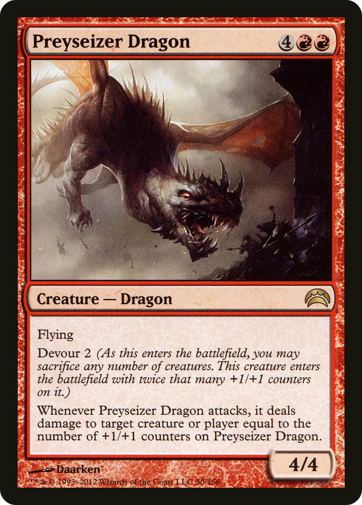 Preyseizer Dragon (050) Foil - Planechase 2012