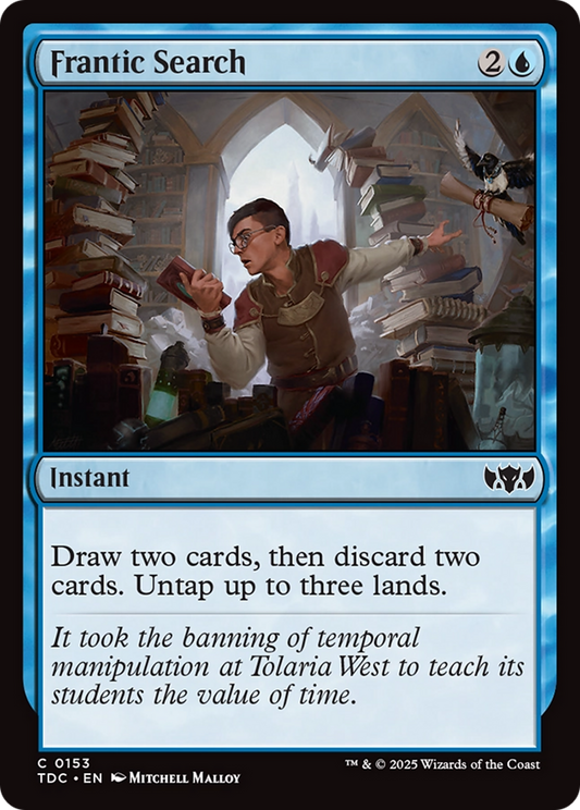 Frantic Search (153) - Commander: Tarkir: Dragonstorm