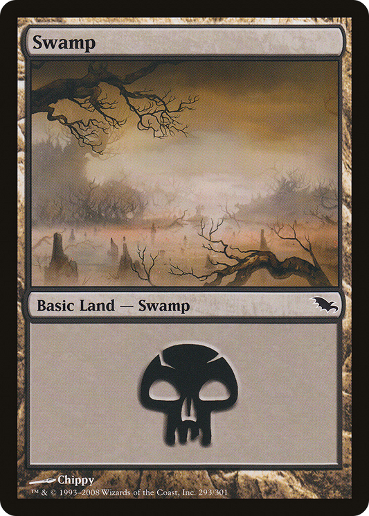 Swamp (293) [Shadowmoor] Foil