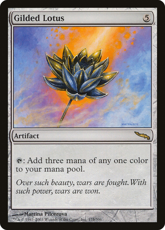 Gilded Lotus [Mirrodin] Foil