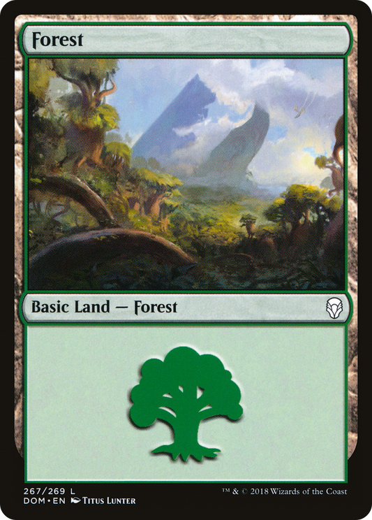 Forest (267) [Dominaria]