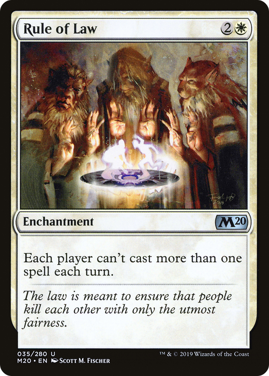 Rule of Law [Core Set 2020] Foil