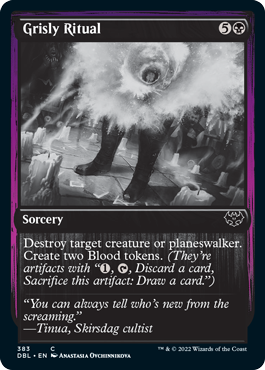 Grisly Ritual [Innistrad: Double Feature] | Silver Goblin