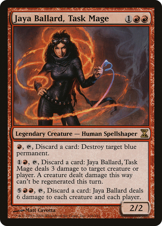 Jaya Ballard, Task Mage [Time Spiral] Foil
