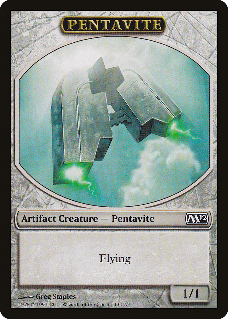 Pentavite Token [Magic 2012 Tokens] | Silver Goblin