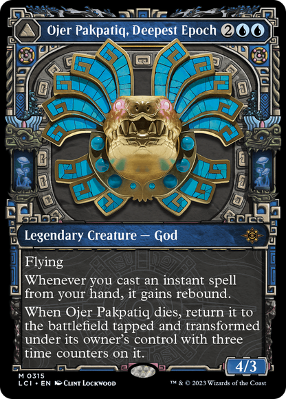 Ojer Pakpatiq, Deepest Epoch // Temple of Cyclical Time (Showcase) [The Lost Caverns of Ixalan] Foil