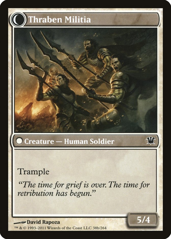 Thraben Sentry (038) Foil - Innistrad