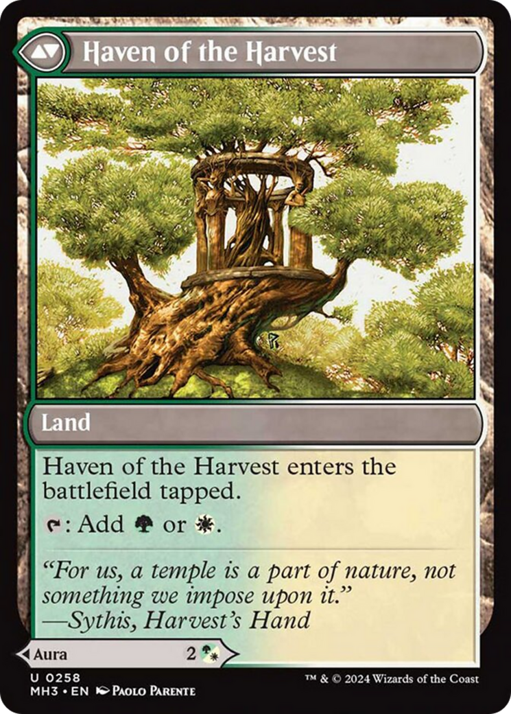 Strength of the Harvest // Haven of the Harvest [Modern Horizons 3] Foil
