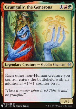 Grumgully, the Generous [The List] | Silver Goblin