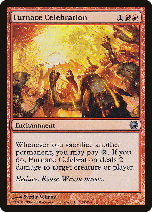 Furnace Celebration [Scars of Mirrodin] Foil