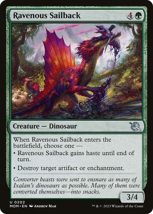 Ravenous Sailback [March of the Machine] Foil
