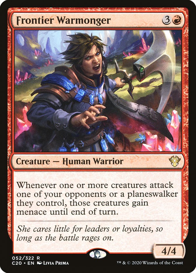 Frontier Warmonger [Commander 2020] | Silver Goblin