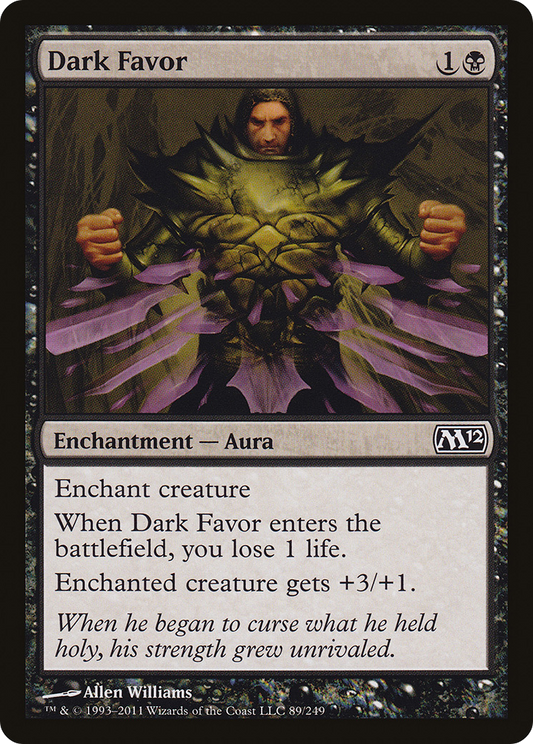 Dark Favor [Magic 2012] Foil