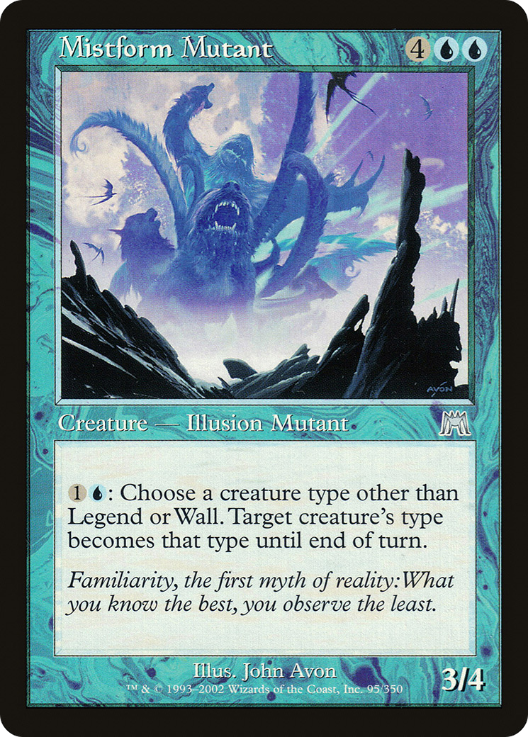 Mistform Mutant [Onslaught] Foil