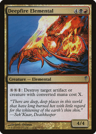 Deepfire Elemental [Coldsnap] Foil