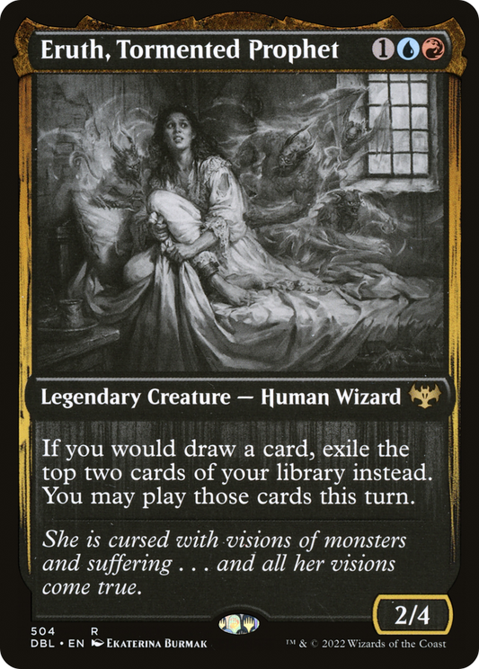 Eruth, Tormented Prophet [Innistrad: Double Feature] Foil