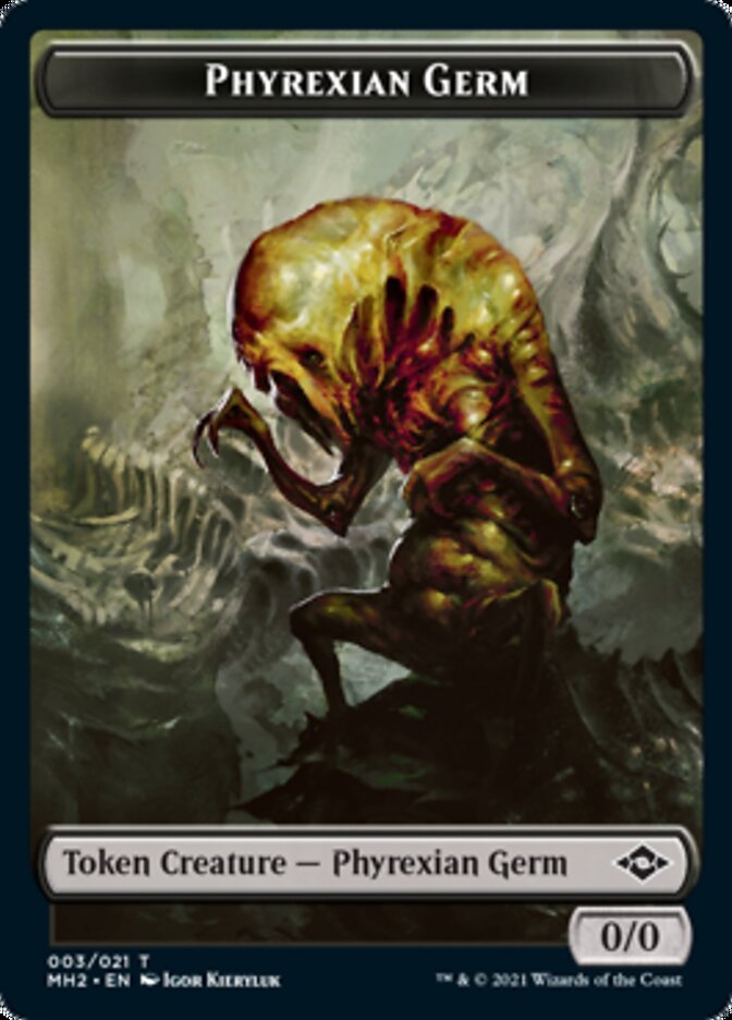 Phyrexian Germ Token [Modern Horizons 2 Tokens] | Silver Goblin