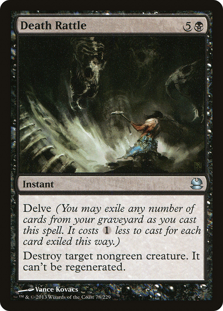 Death Rattle [Modern Masters] Foil