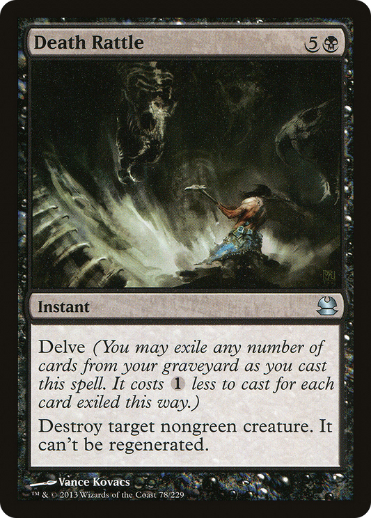 Death Rattle [Modern Masters] Foil