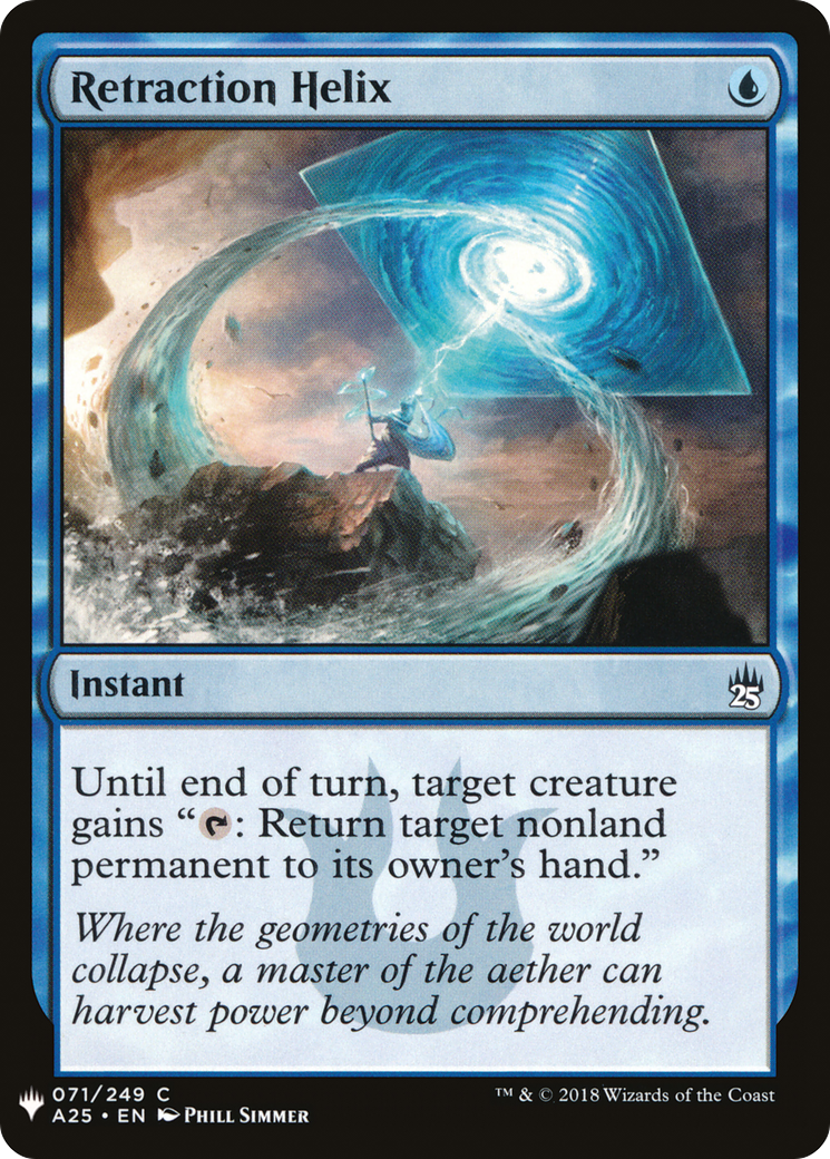 Retraction Helix (A25-71) - The List