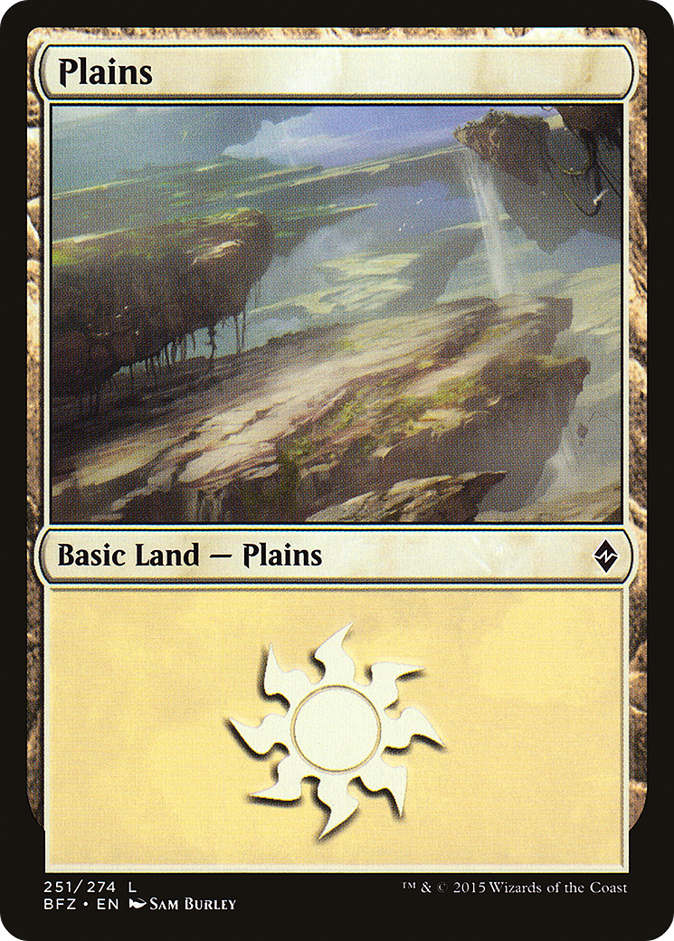 Plains (251) [Battle for Zendikar] | Silver Goblin