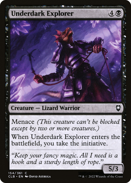 Underdark Explorer [Commander Legends: Battle for Baldur's Gate] Foil