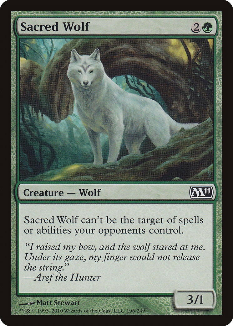 Sacred Wolf (196) - Magic 2011