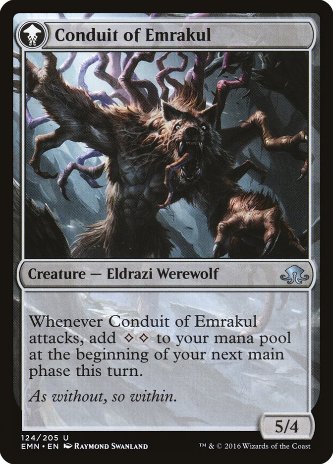 Conduit of Storms // Conduit of Emrakul [Eldritch Moon] Foil