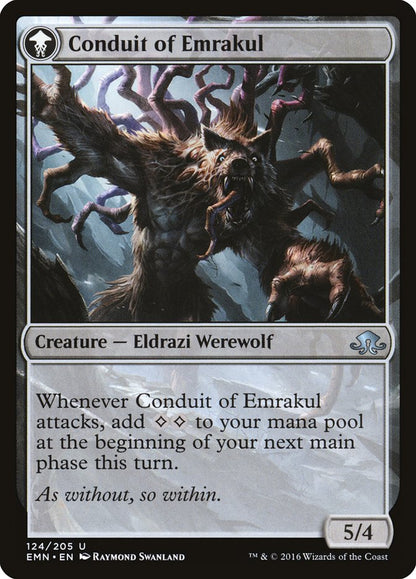 Conduit of Storms // Conduit of Emrakul [Eldritch Moon] Foil
