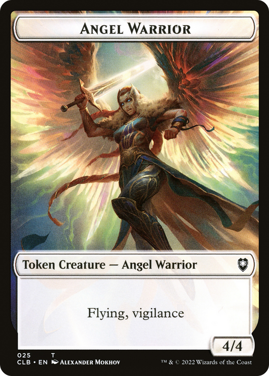 Angel Warrior (025) - Battle for Baldur's Gate Tokens