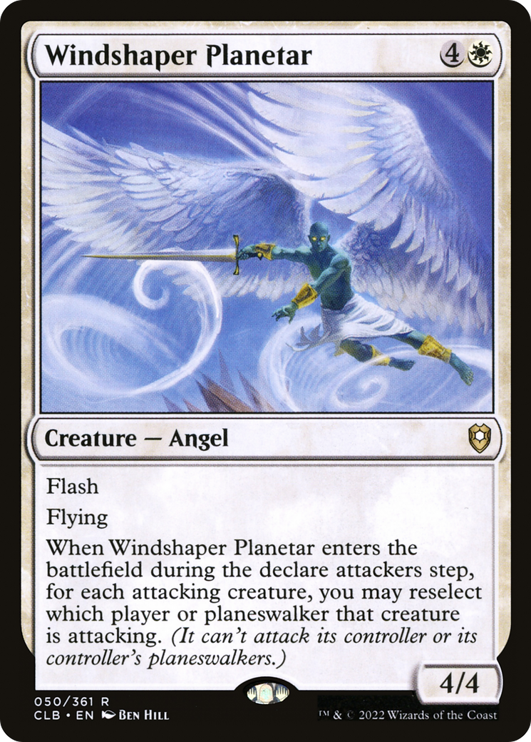 Windshaper Planetar [Commander Legends: Battle for Baldur's Gate] Foil