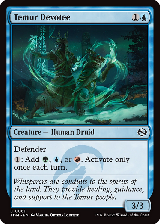 Temur Devotee (061) Foil - Tarkir: Dragonstorm