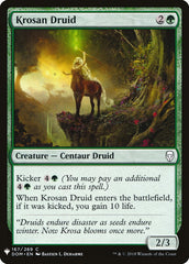 Krosan Druid [Mystery Booster] | Silver Goblin