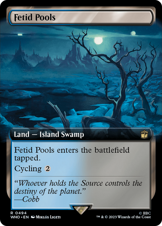 Fetid Pools (Extended Art) [Doctor Who] Foil