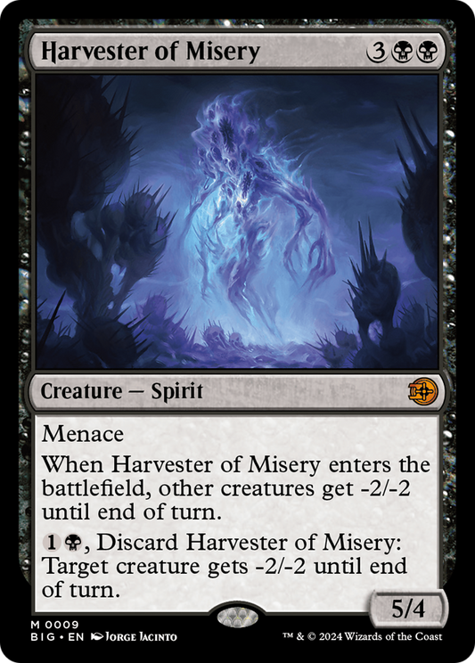 Harvester of Misery [Outlaws of Thunder Junction: The Big Score] Foil