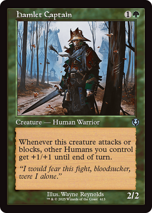 Hamlet Captain (Retro Frame) (413) - Innistrad Remastered